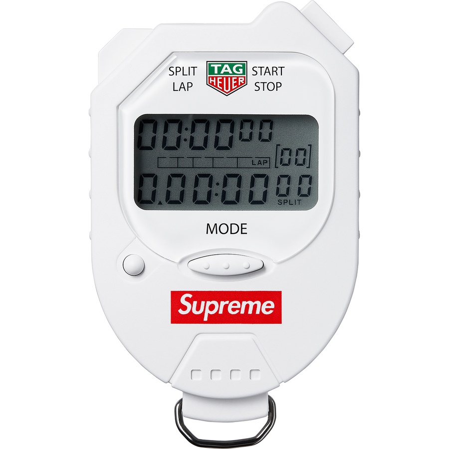 Supreme Supreme Tag Heuer Pocket Pro Stopwatch (FW18) - White - $228