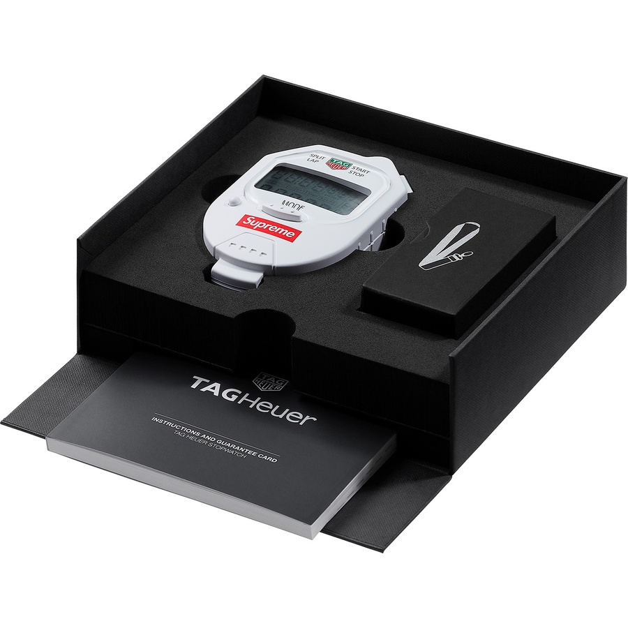 Supreme Supreme Tag Heuer Pocket Pro Stopwatch (FW18) - White - $228