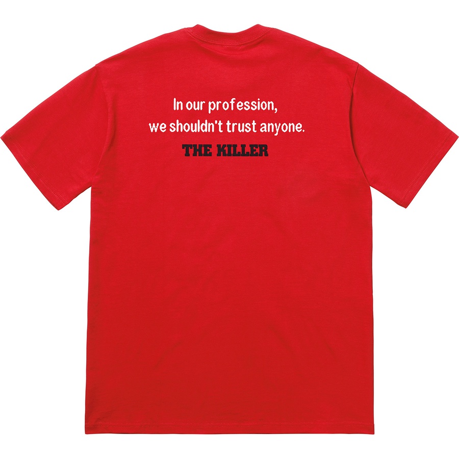 Supreme The Killer Trust Tee (FW18) - Red - $48