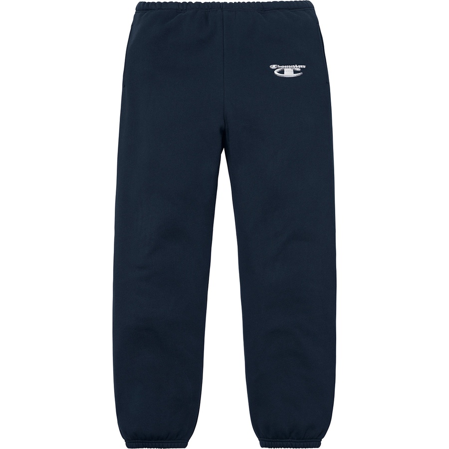 Supreme Supreme Champion 3D Metallic Sweatpant (FW18) - Navy - $148