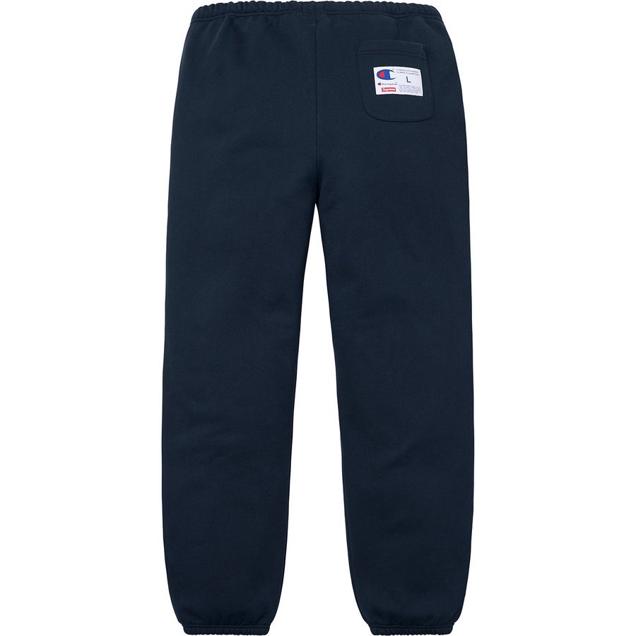 Supreme Supreme Champion 3D Metallic Sweatpant (FW18) - Navy - $148