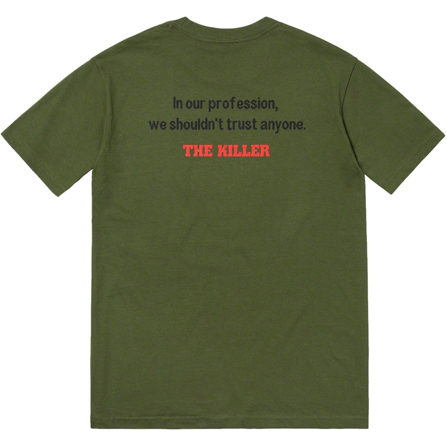 Supreme The Killer Trust Tee (FW18) - Olive - $48