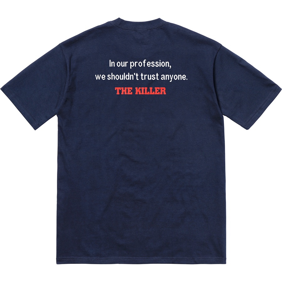 Supreme The Killer Trust Tee (FW18) - Navy - $48
