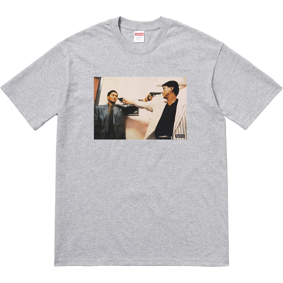 Supreme The Killer Trust Tee (FW18) - Heather Grey - $48