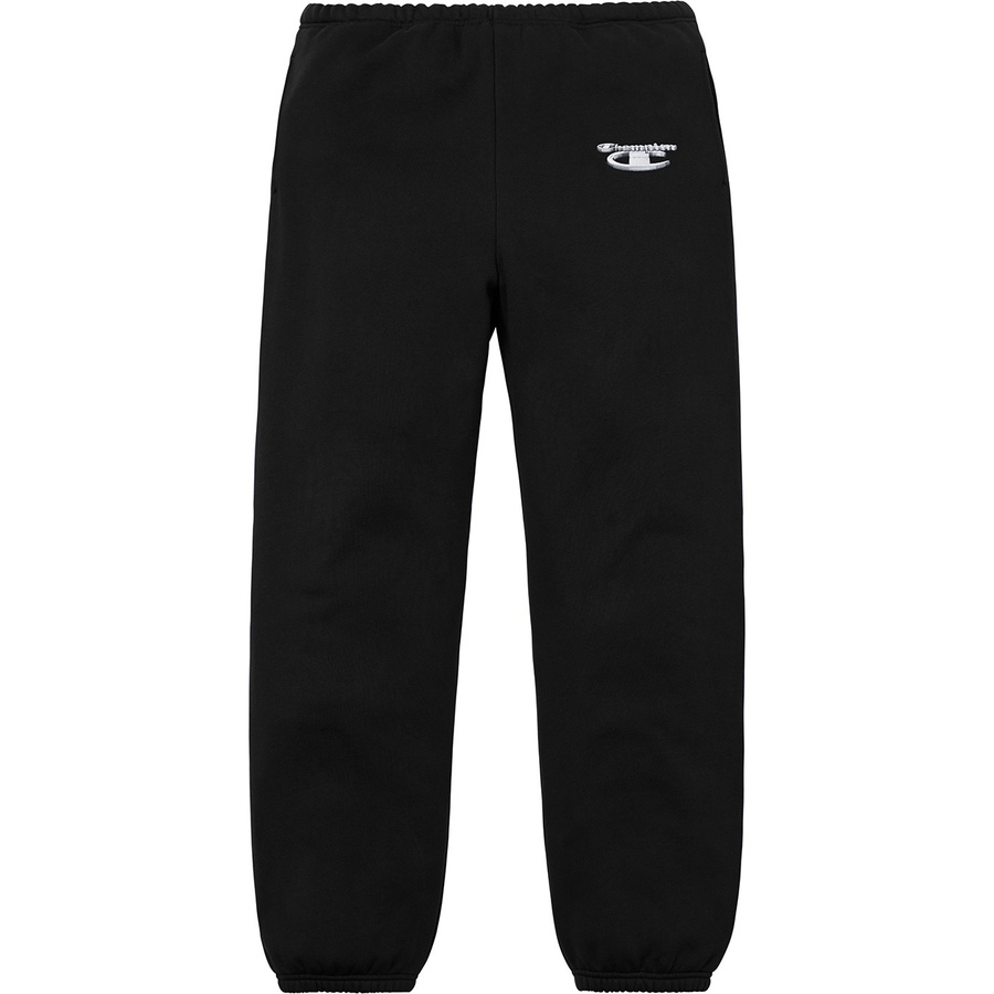 Supreme Supreme Champion 3D Metallic Sweatpant (FW18) - Black - $148