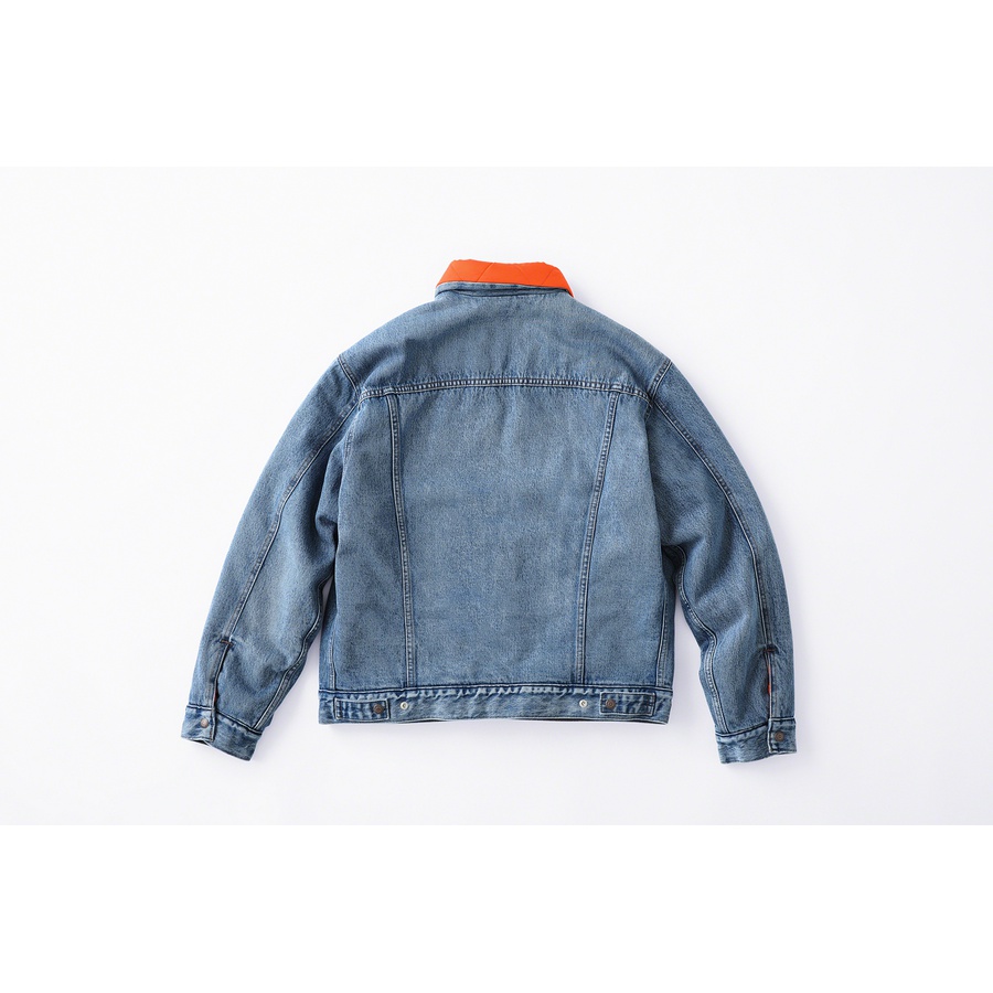Supreme Supreme Levi's Quilted Reversible Trucker Jacket (FW18) - $268