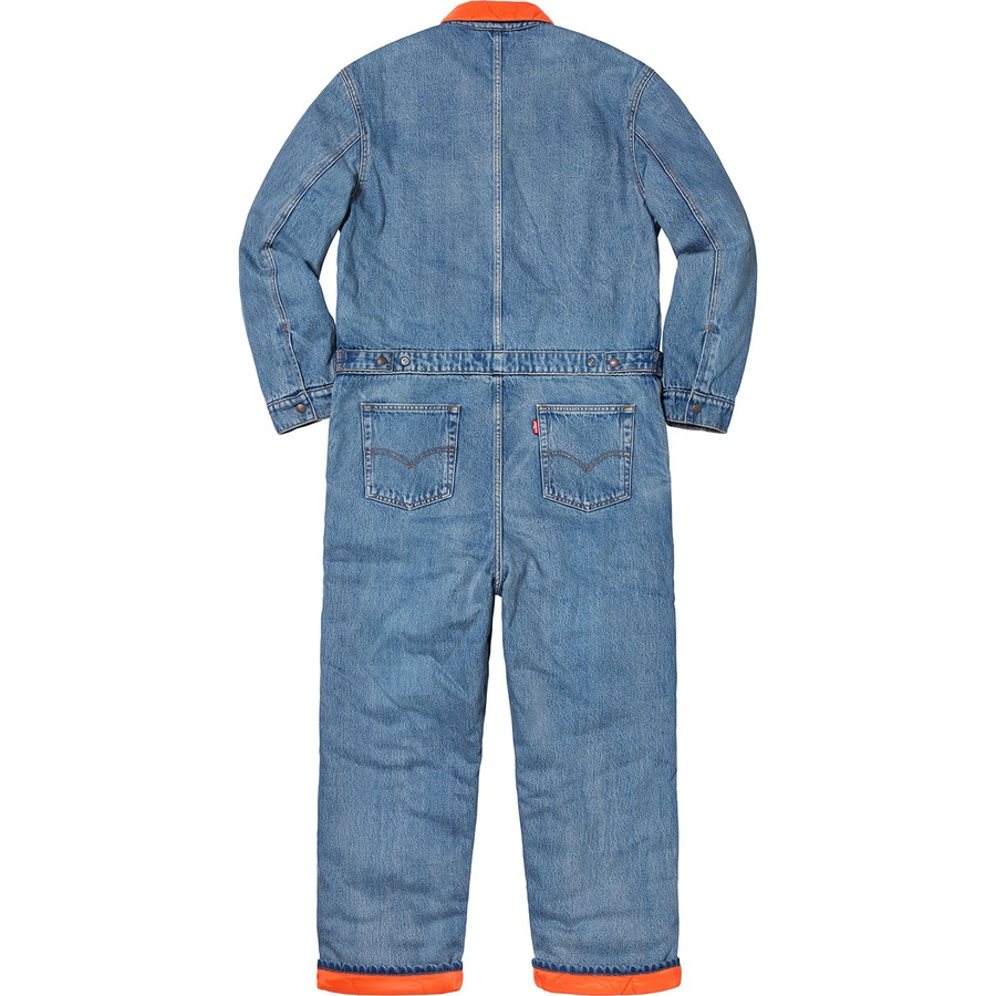 Supreme Supreme Levi's Denim Coveralls (FW18) - Blue - $298