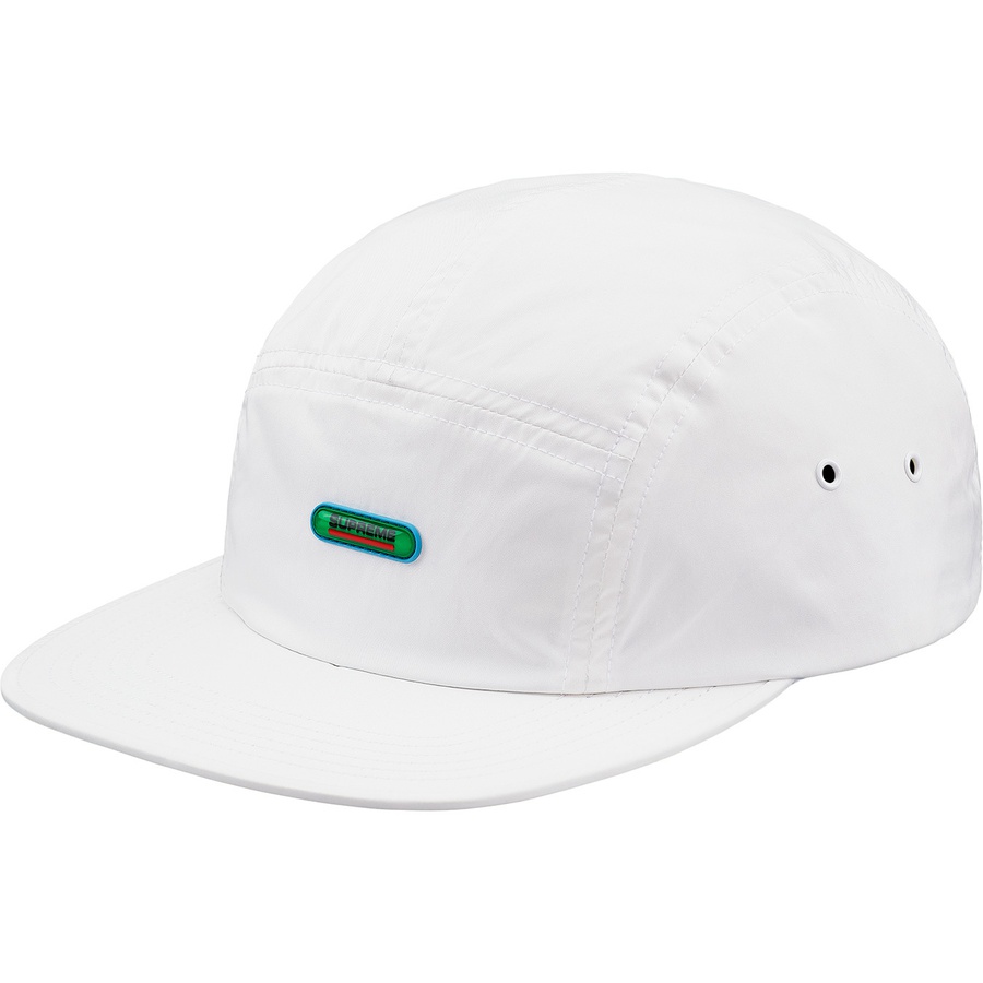 Supreme Clear Patch Camp Cap (FW18) - White - $44