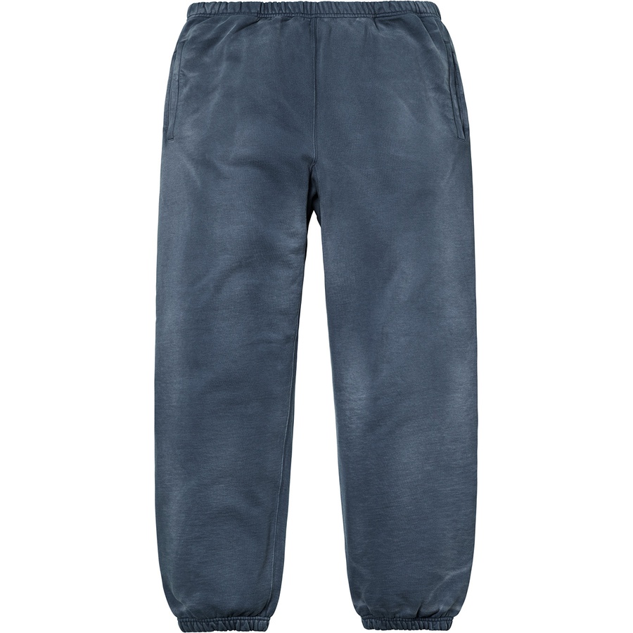 Supreme Bleached Sweatpant (FW18) - Navy - $158