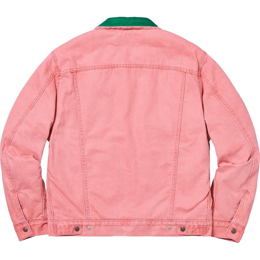Supreme Supreme Levi's Quilted Reversible Trucker Jacket (FW18) - Pink - $268