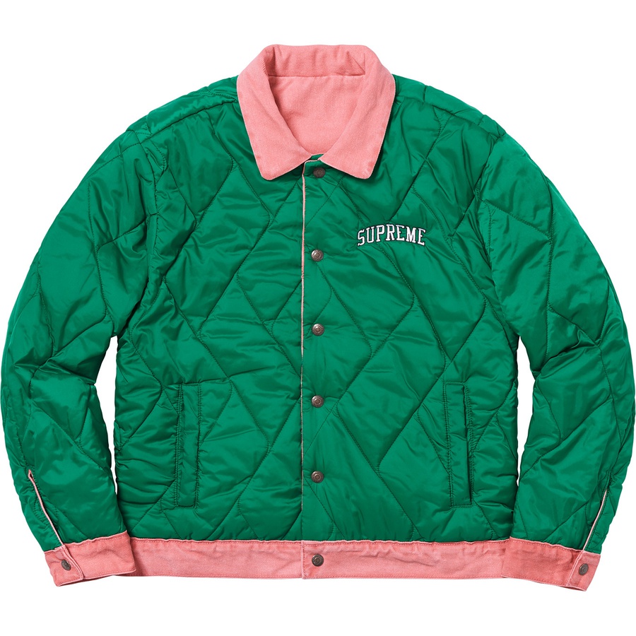 Supreme Supreme Levi's Quilted Reversible Trucker Jacket (FW18) - Pink - $268