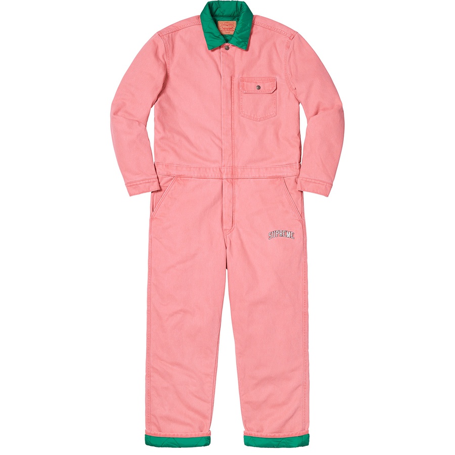 Supreme Supreme Levi's Denim Coveralls (FW18) - Pink - $298