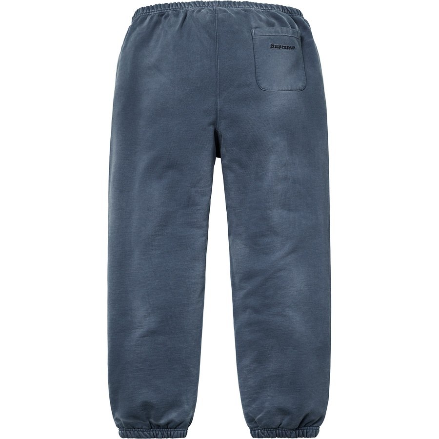 Supreme Bleached Sweatpant (FW18) - Navy - $158