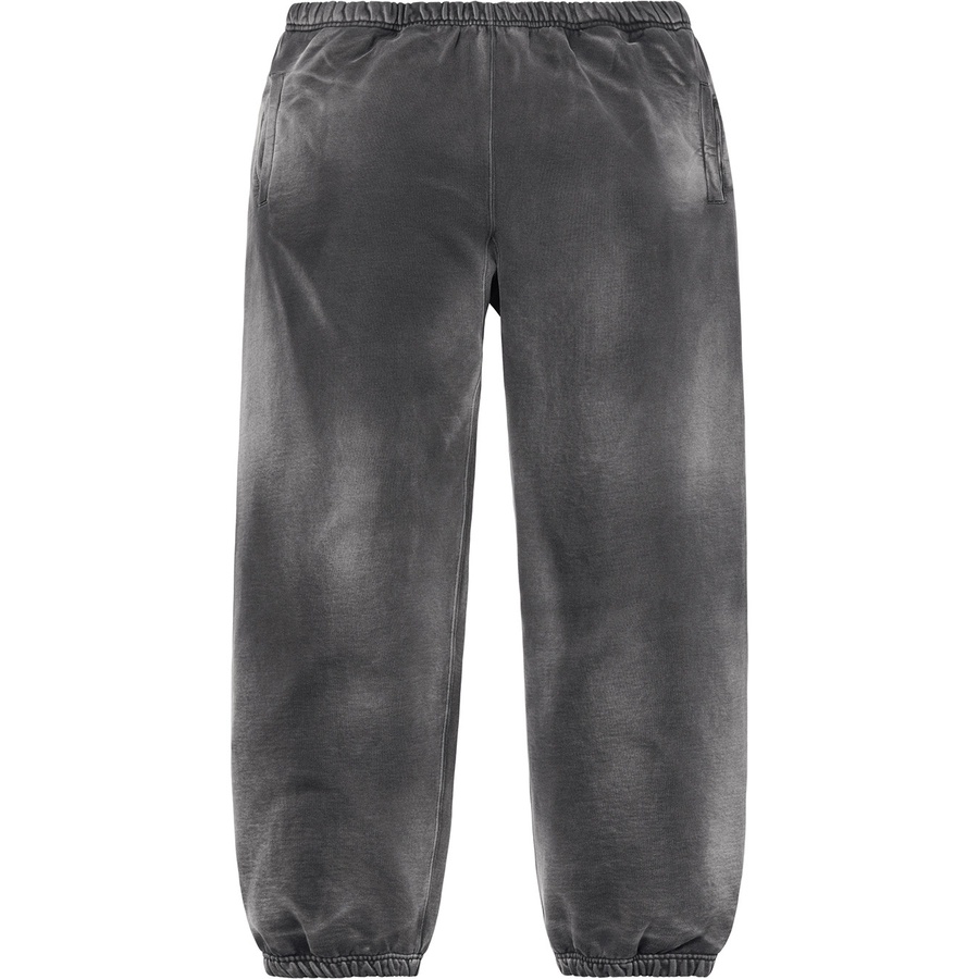 Supreme Bleached Sweatpant (FW18) - Black - $158