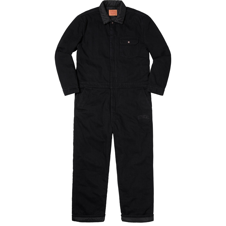 Supreme Supreme Levi's Denim Coveralls (FW18) - Black - $298
