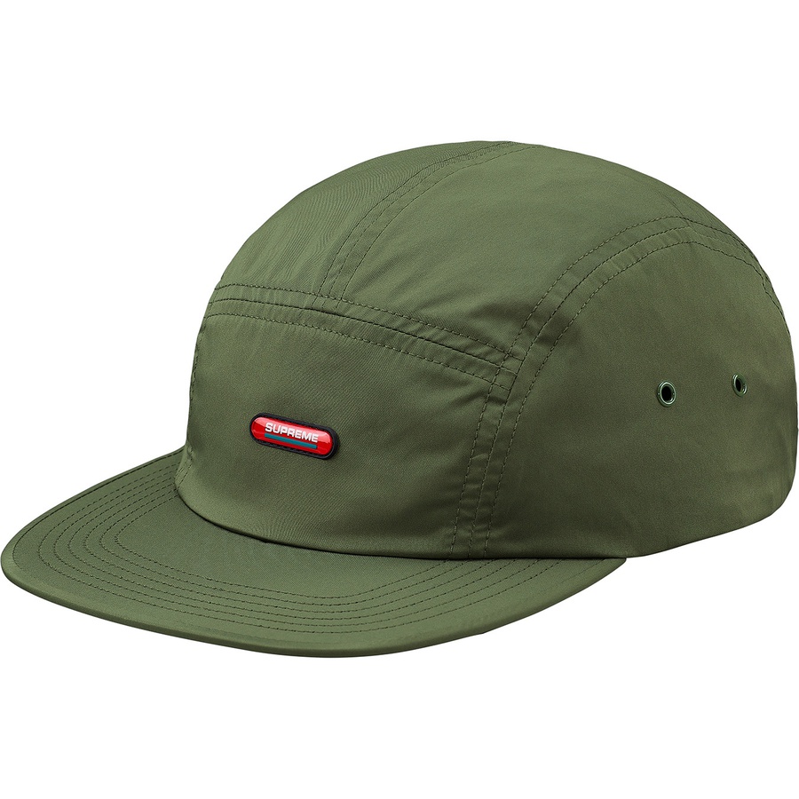 Supreme Clear Patch Camp Cap (FW18) - Olive - $44