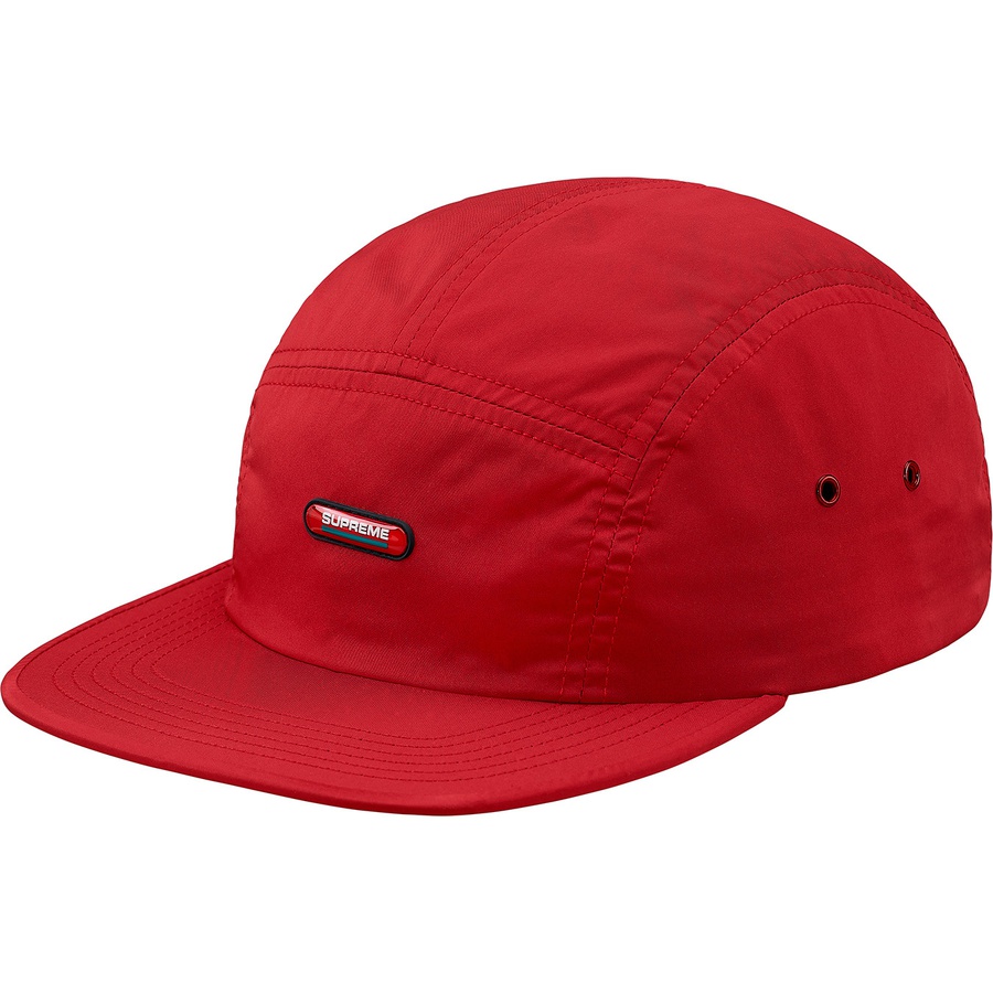 Supreme Clear Patch Camp Cap (FW18) - Red - $44