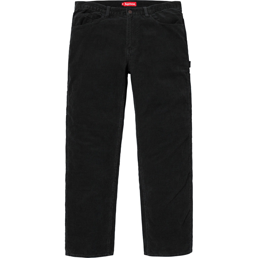 Supreme Corduroy Painter Pant (FW18) - Black - $128