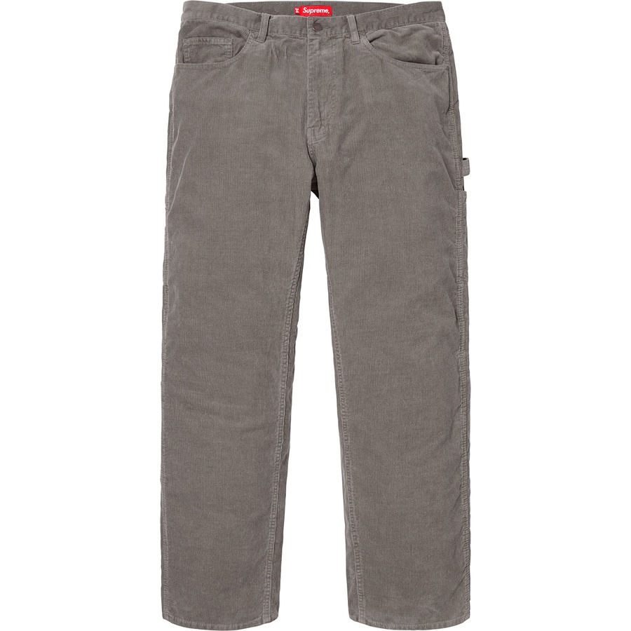 Supreme Corduroy Painter Pant (FW18) - Grey - $128