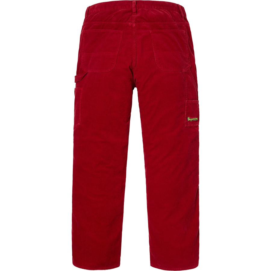 Supreme Corduroy Painter Pant (FW18) - Red - $128