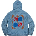 Supreme Quilted Denim Pilot Jacket (FW18) - Washed Blue