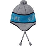 Supreme Heathered Earflap Beanie (FW18) - Grey