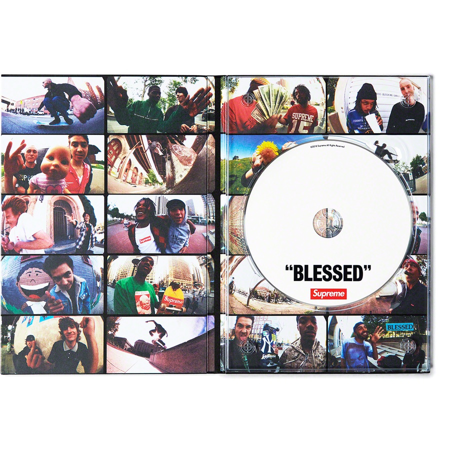 Supreme "BLESSED" DVD + Tee (FW18) - White - $48