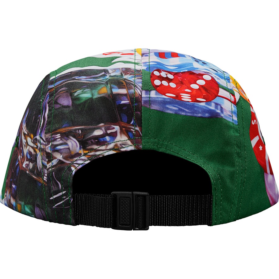 Supreme Casino Camp Cap (FW18) - Green - $48
