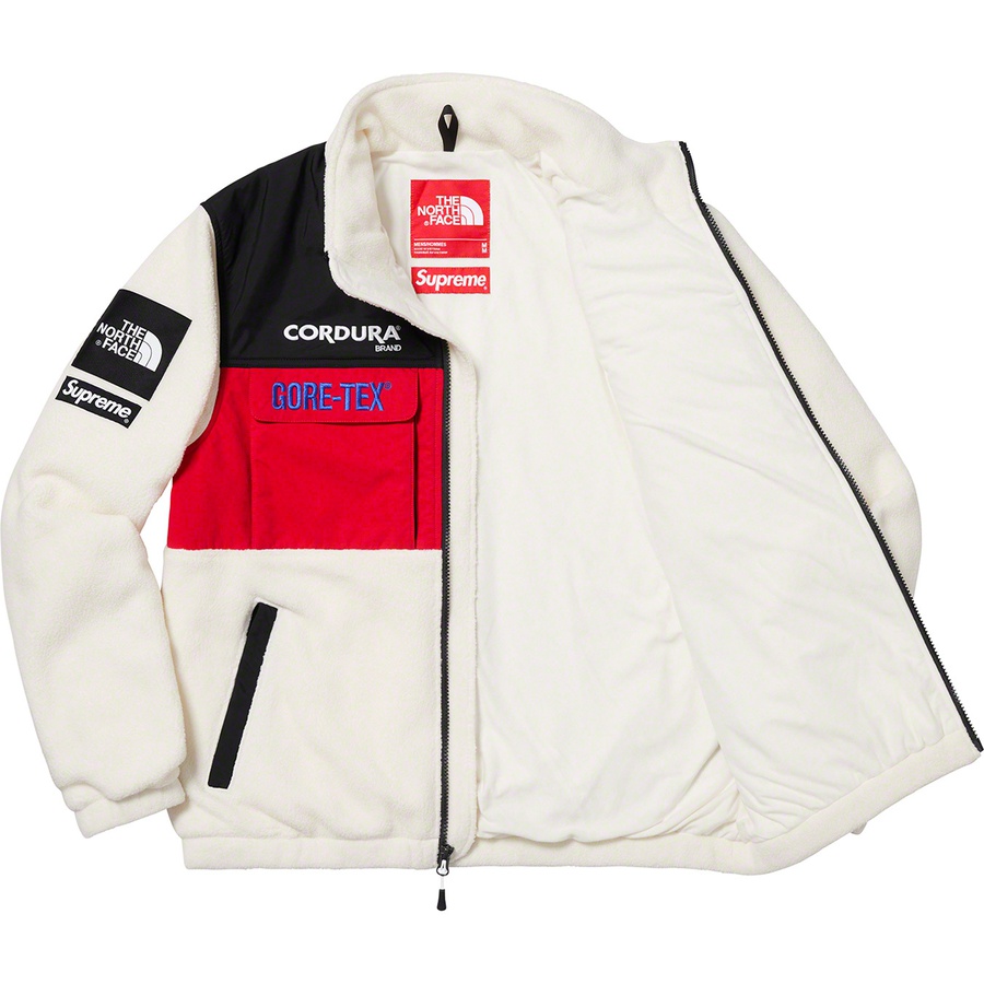 Supreme Supreme The North Face Expedition Fleece Jacket (FW18) - White - $328