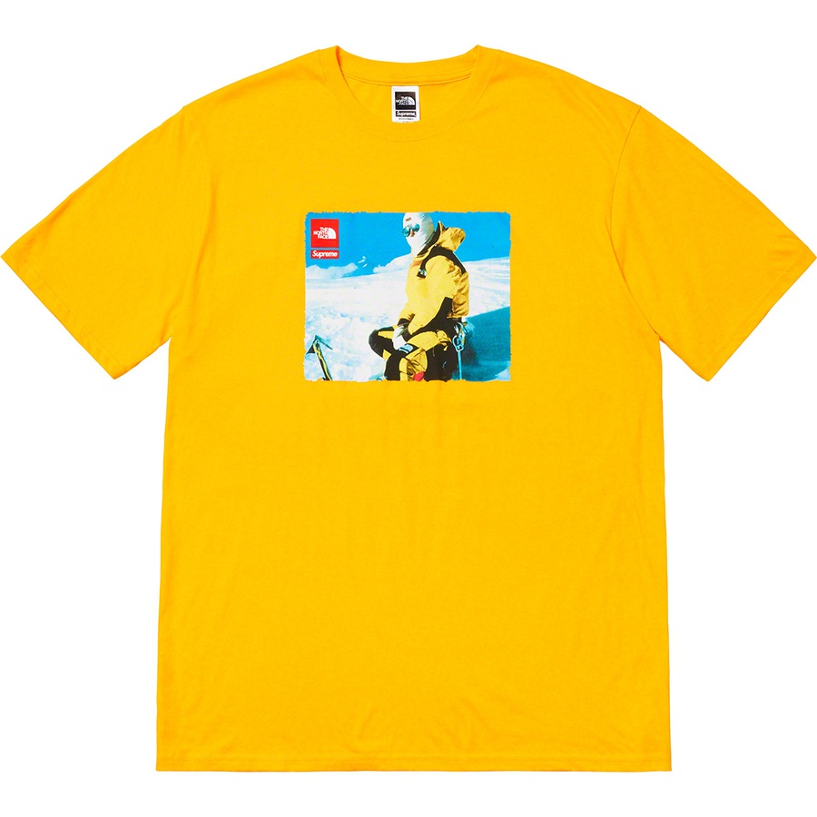 Supreme Supreme The North Face Photo Tee (FW18) - Yellow - $54