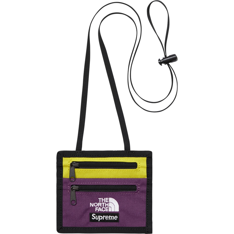 Supreme Supreme The North Face Expedition Travel Wallet (FW18) - Sulphur - $30