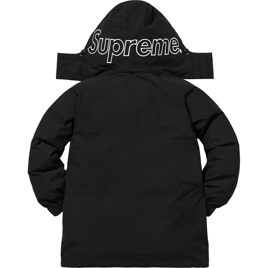 Supreme GORE-TEX 700-Fill Down Parka (FW18) - Black - $648