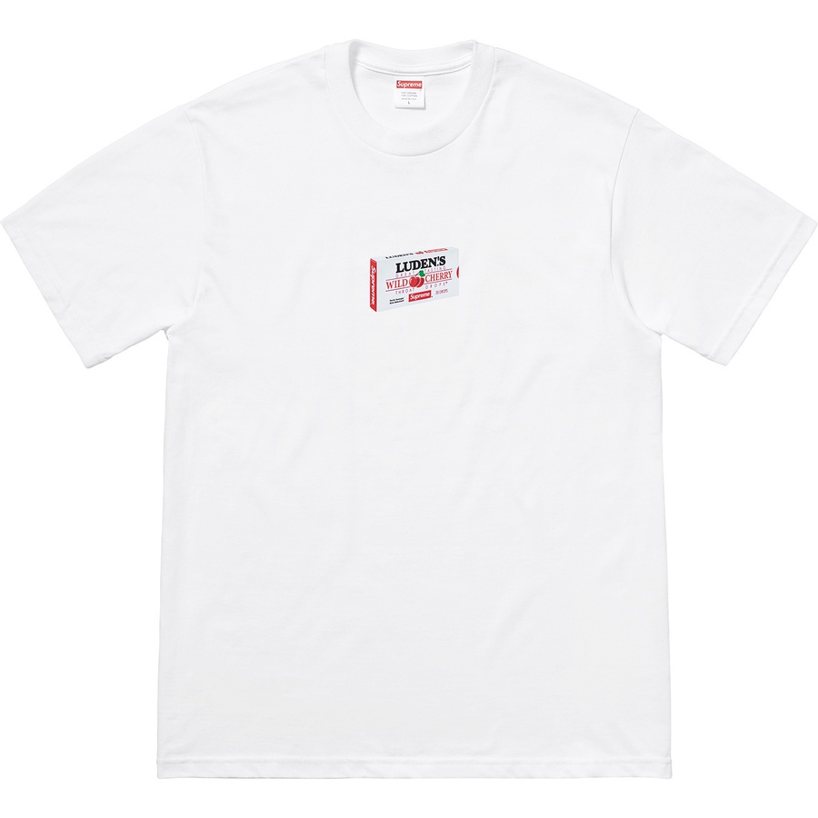 Supreme Luden's Tee (FW18) - White - $44