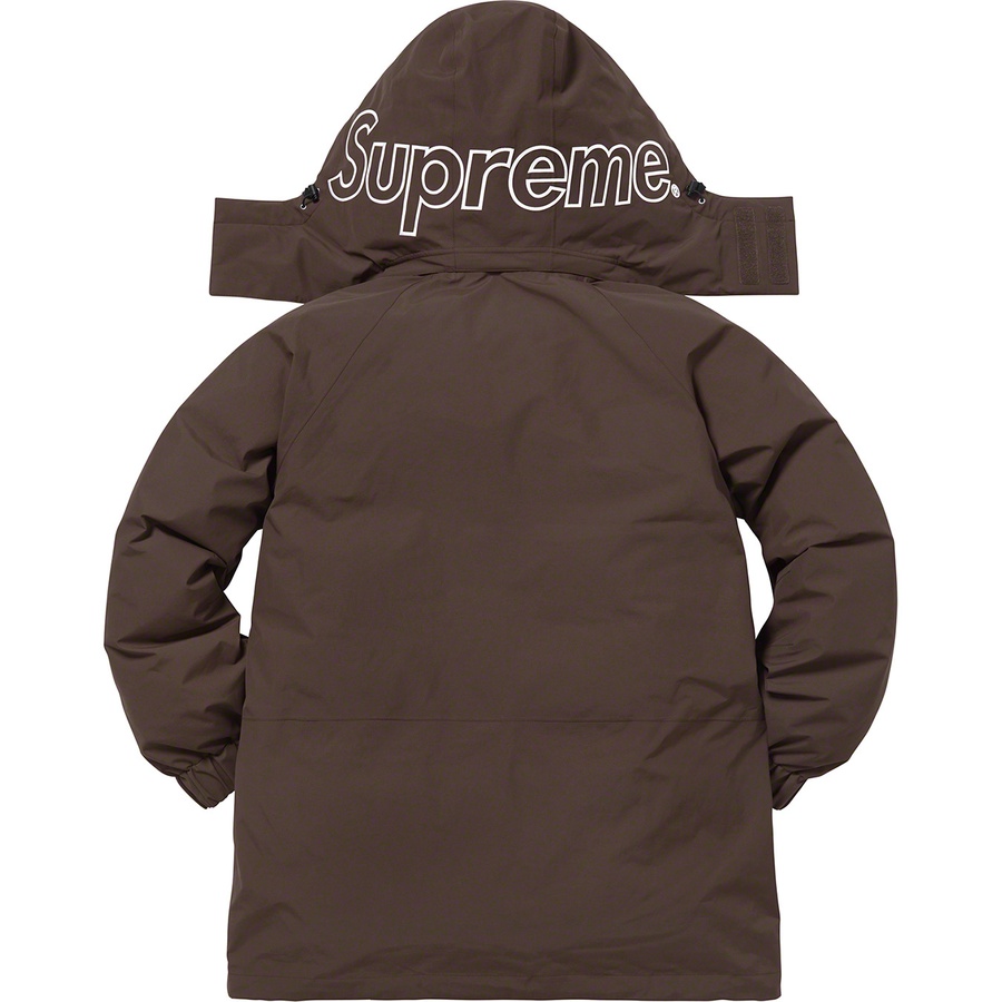 Supreme GORE-TEX 700-Fill Down Parka (FW18) - Brown - $648