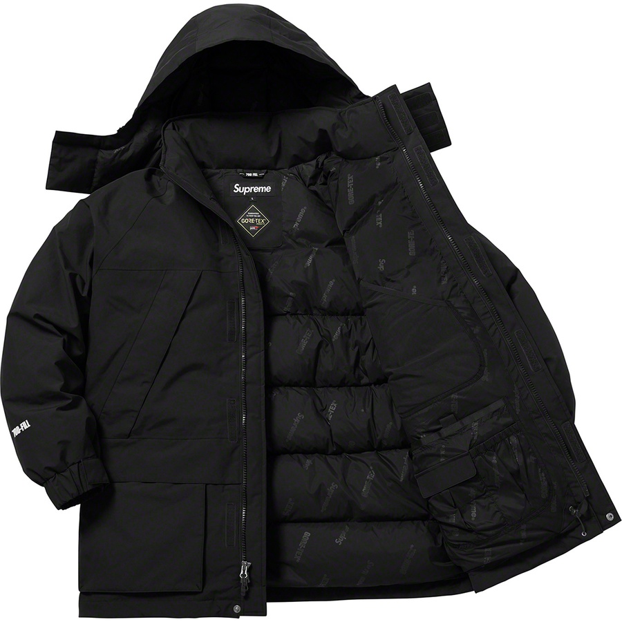 Supreme GORE-TEX 700-Fill Down Parka (FW18) - Black - $648