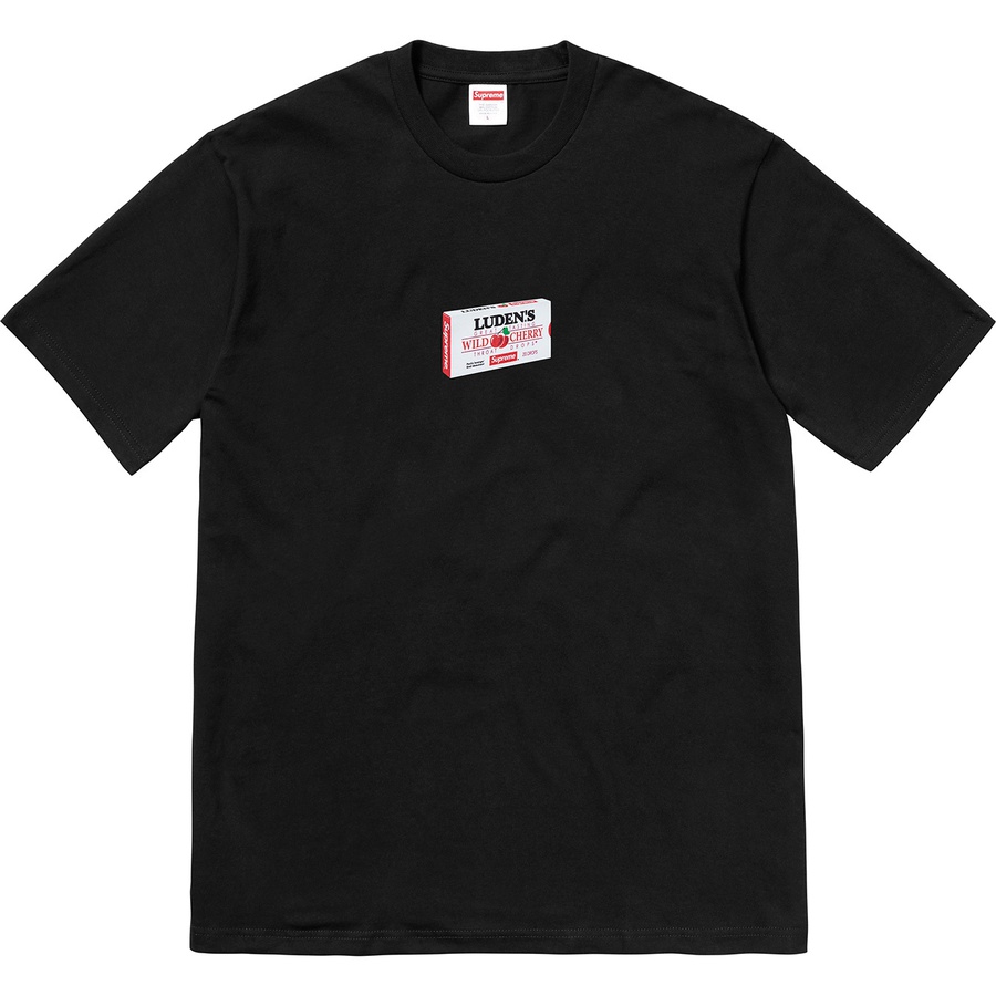Supreme Luden's Tee (FW18) - Black - $44