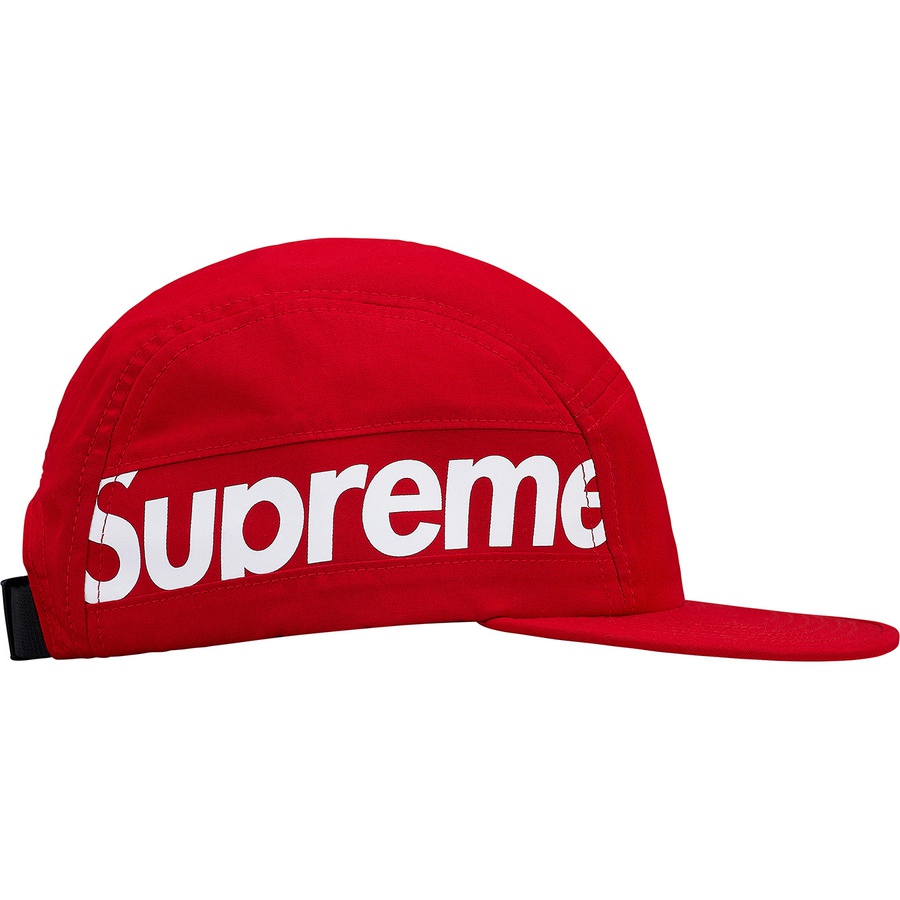Supreme Side Panel Camp Cap (FW18) - Red - $48