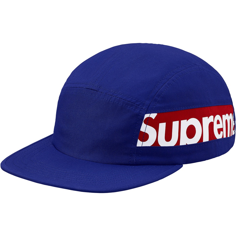 Supreme Side Panel Camp Cap (FW18) - Royal - $48