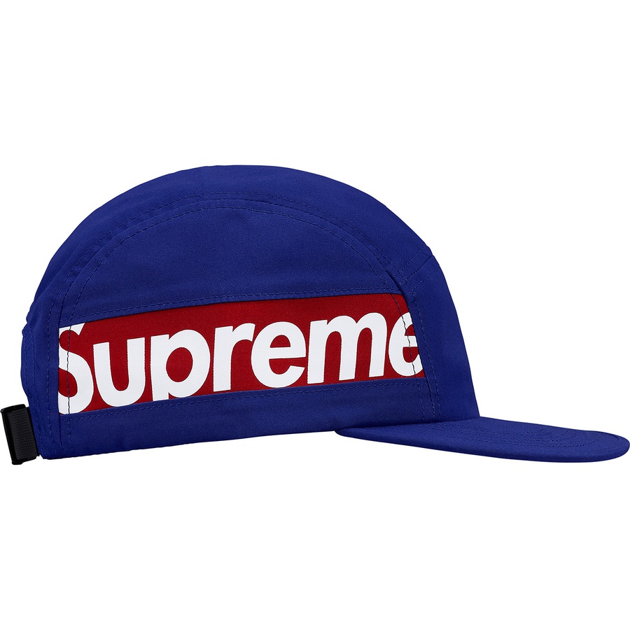 Supreme Side Panel Camp Cap (FW18) - Royal - $48
