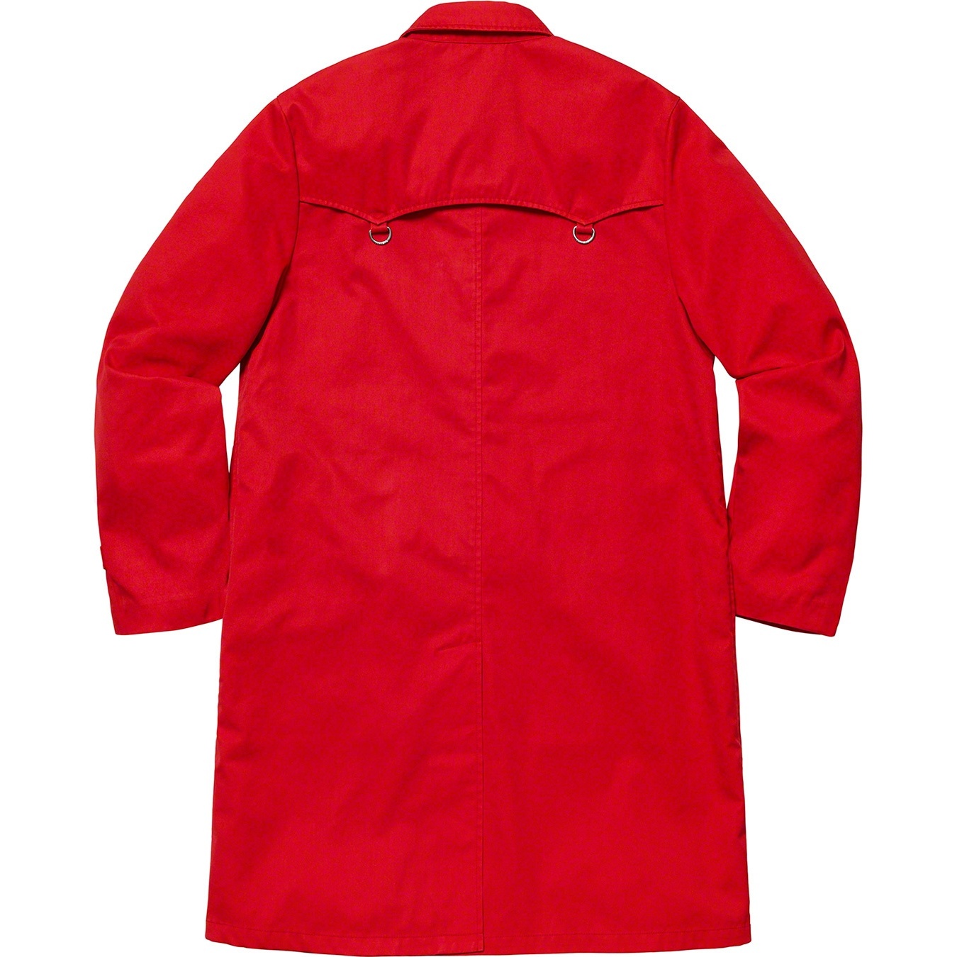 Supreme D-Ring Trench Coat (SS19) - Red - $328