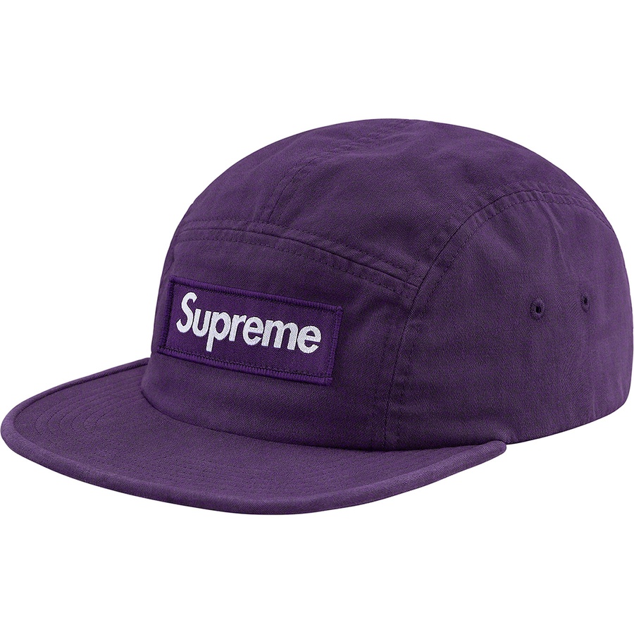 Supreme Military Camp Cap (SS19) - Purple - $48