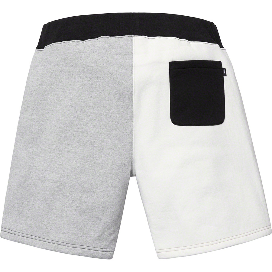 Supreme S Logo Colorblocked Sweatshort (SS19) - Black - $128