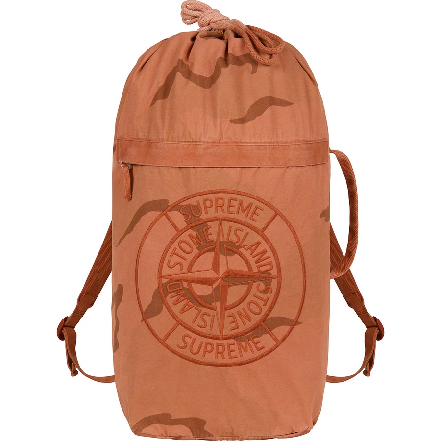 Supreme Supreme Stone Island Camo Backpack (SS19) - Coral Camo - $298