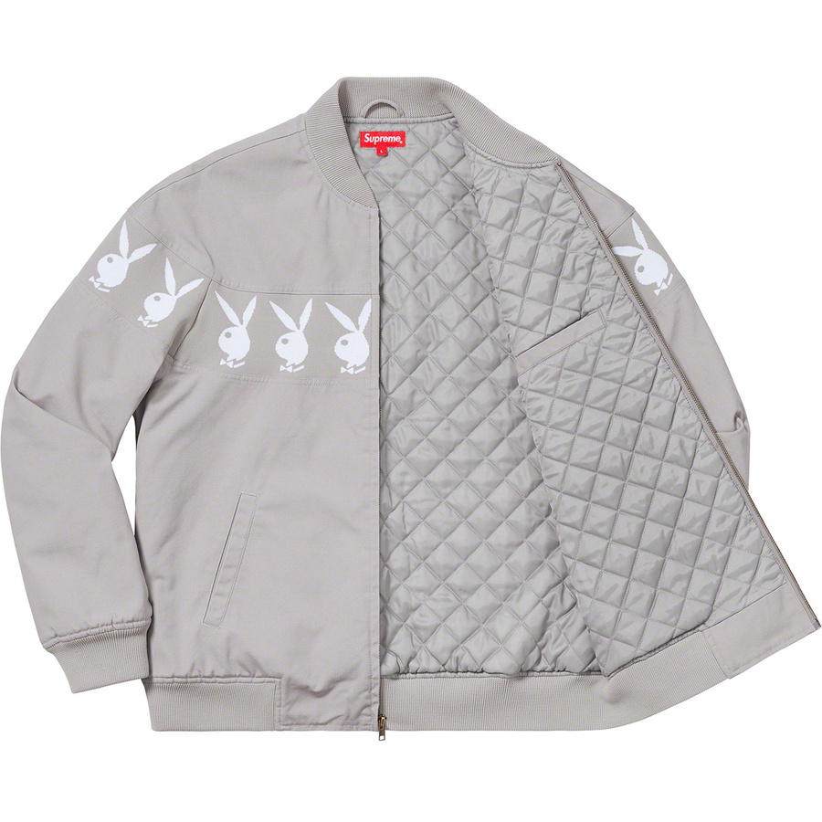 Supreme Supreme Playboy© Crew Jacket (SS19) - Grey - $238