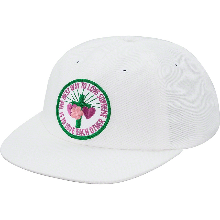 Supreme Love Each Other 6-Panel (SS19) - White - $44