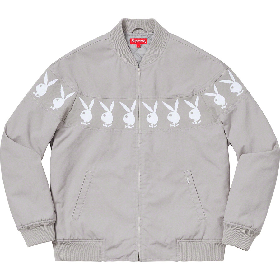 Supreme Supreme Playboy© Crew Jacket (SS19) - Grey - $238