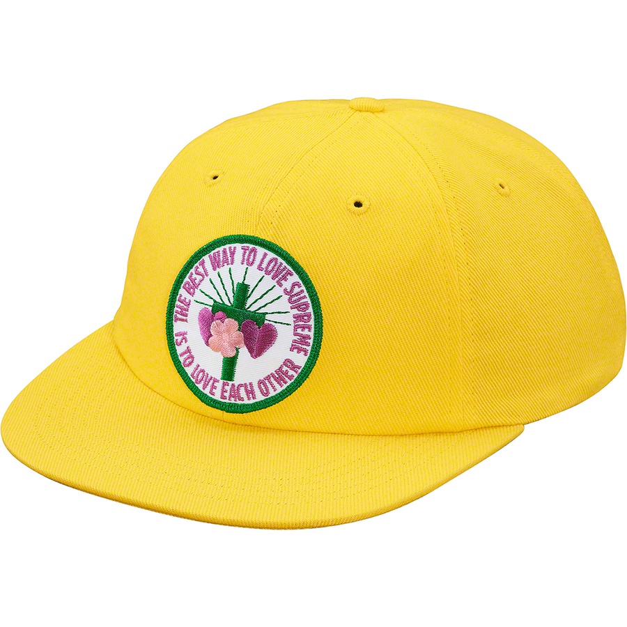 Supreme Love Each Other 6-Panel (SS19) - Yellow - $44