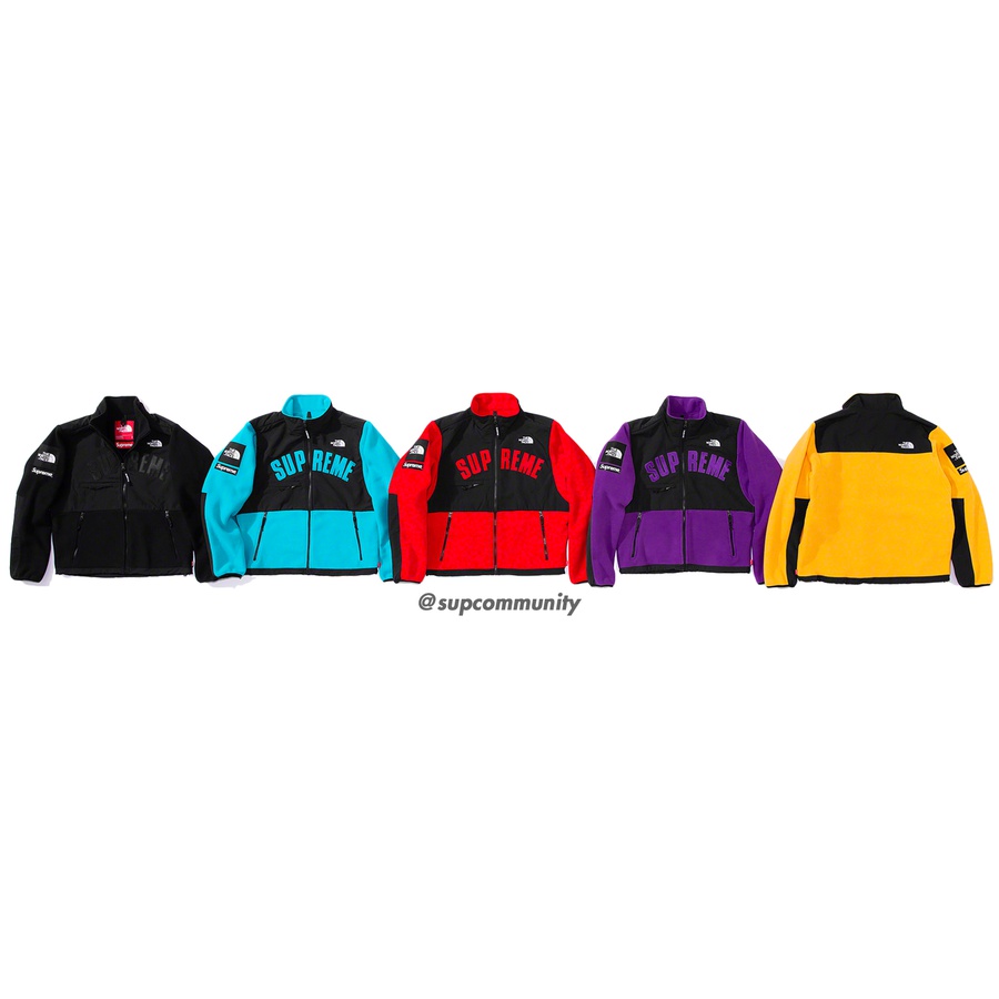 Supreme Supreme The North Face Arc Logo Denali Fleece Jacket releasing on Week 5 for spring summer 2019