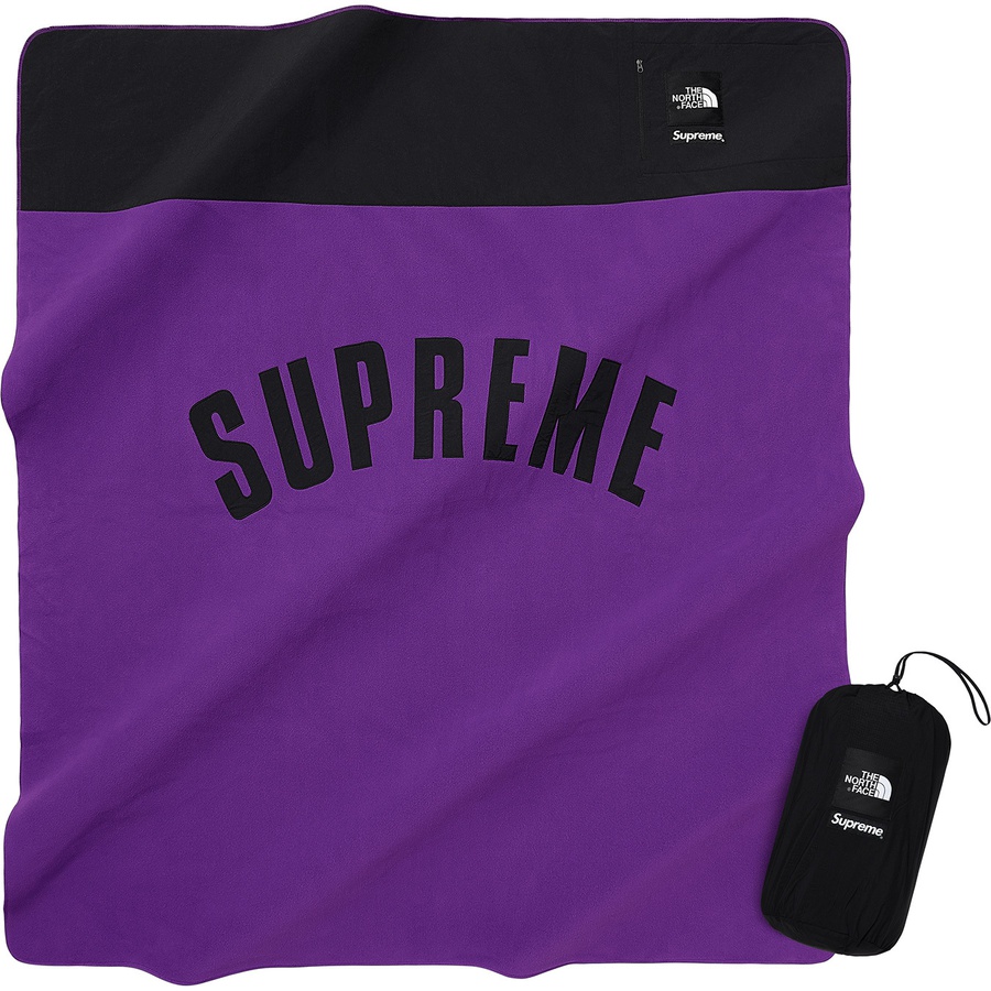 Supreme Supreme The North Face Arc Logo Denali Fleece Blanket (SS19) - Purple - $148