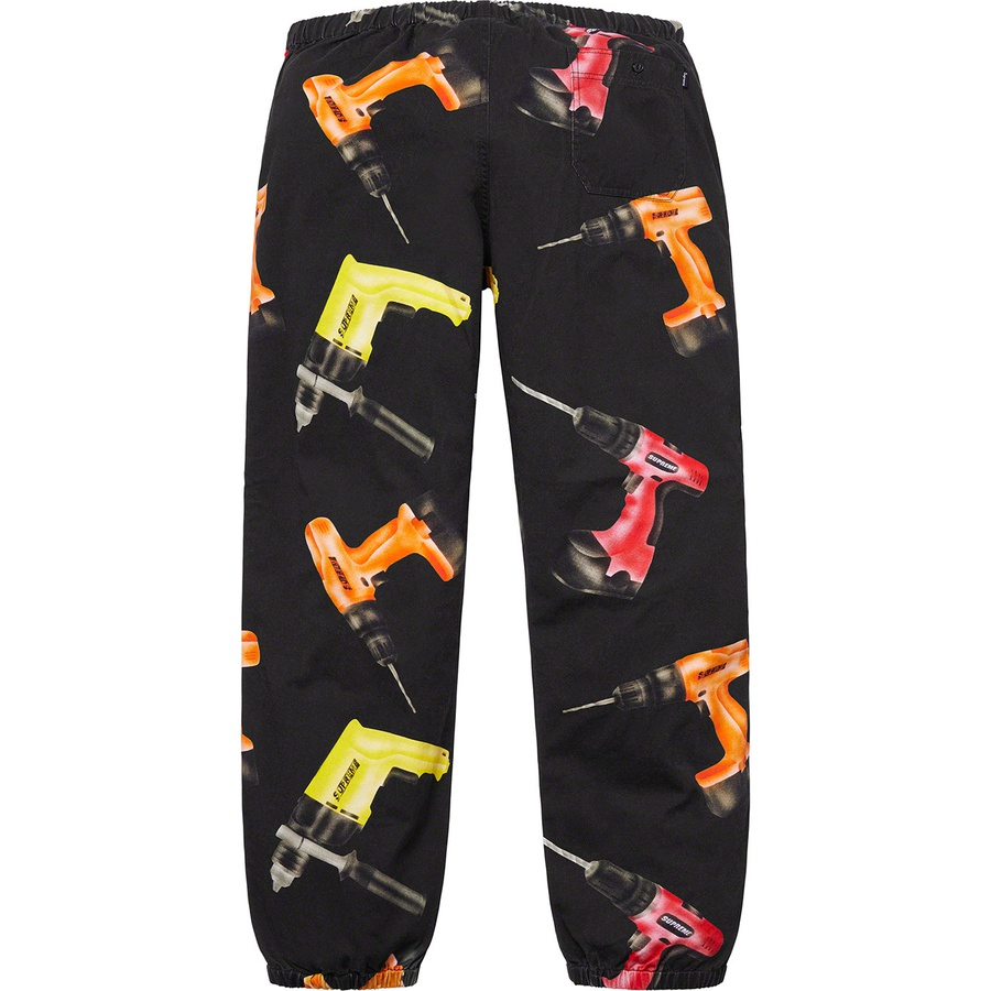 Supreme Drills Skate Pant (SS19) - Black - $148
